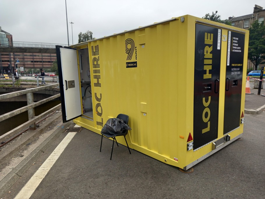 Image of an eco hybrid welfare unit