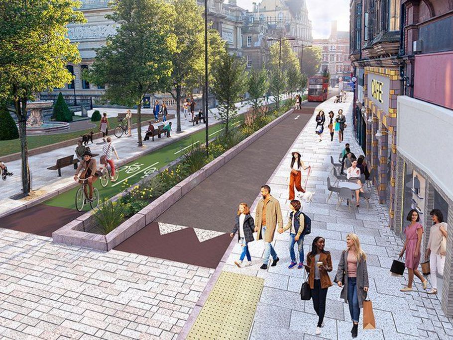 Image of a busy high street.