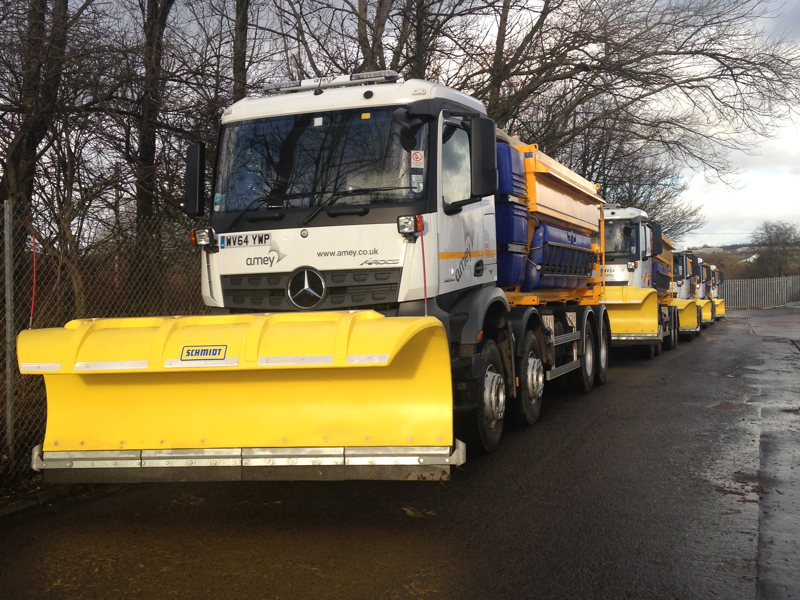 a construction vehicle.