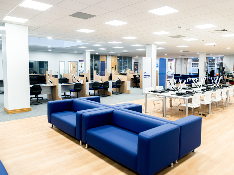 Image of an empty office