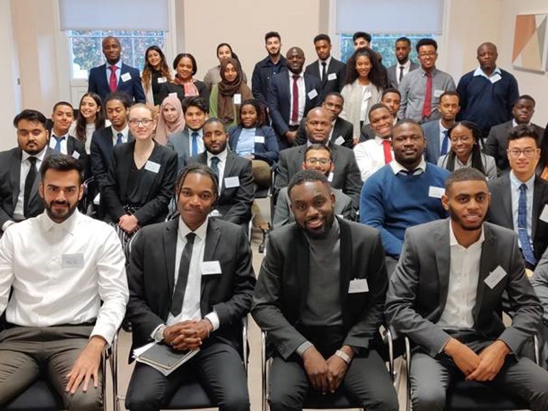 A group of Amey employees.