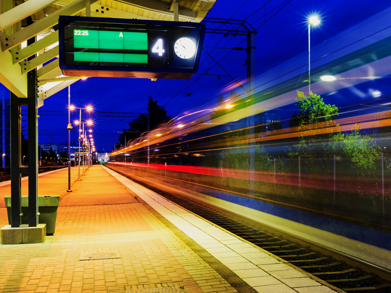 image of a train platform