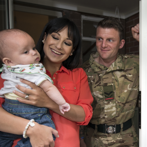 Image of service family