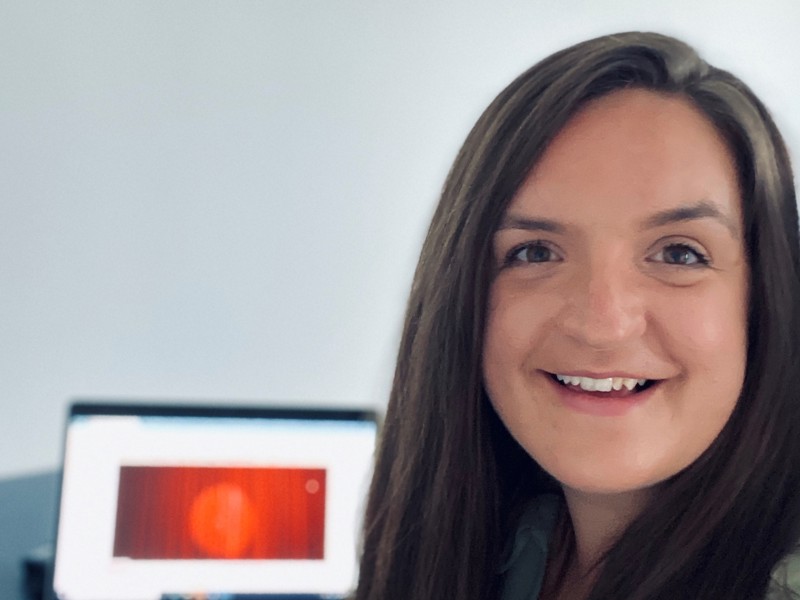 Image of Amey employee, Hannah, who works in Defence.