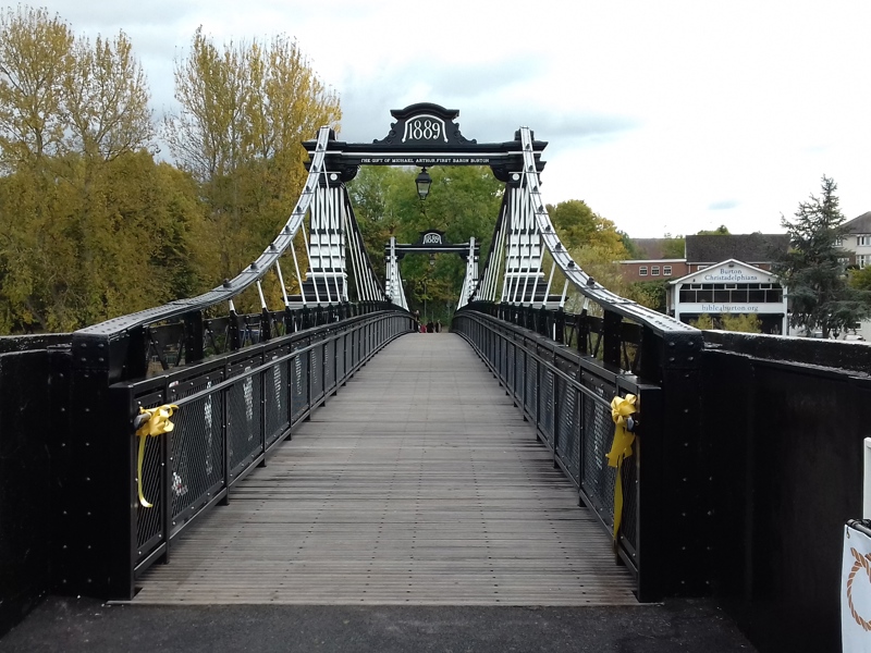 Image of the Ferry bridge.