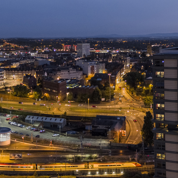 Cityscape image of Wolverhampton.