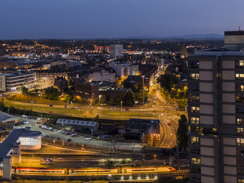 Cityscape image of Wolverhampton.