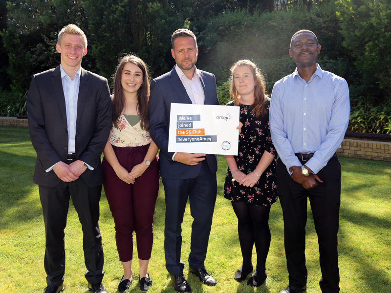 Group image of Amey employees 