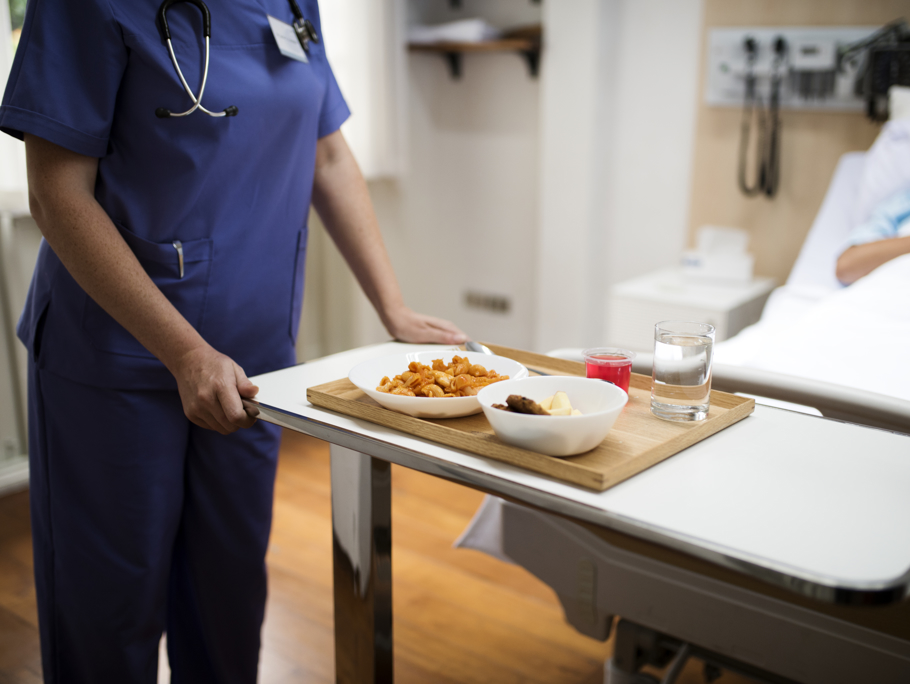 Image of hospital catering