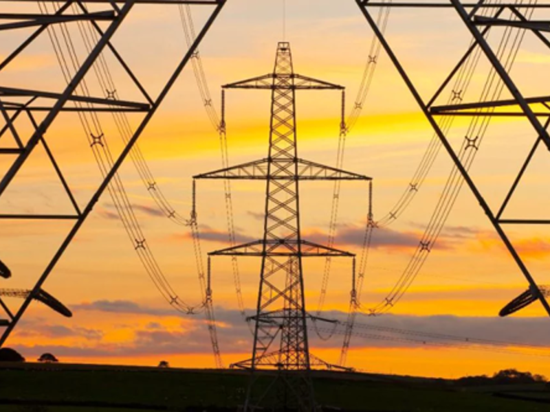 Image of overhead lines