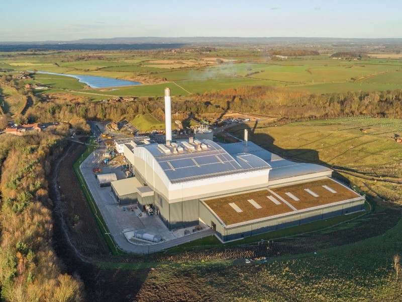 ariel view or Allerton Waste Recovery Park.