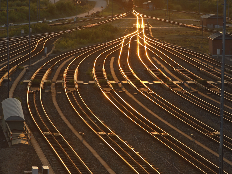 Image of railway tracks.