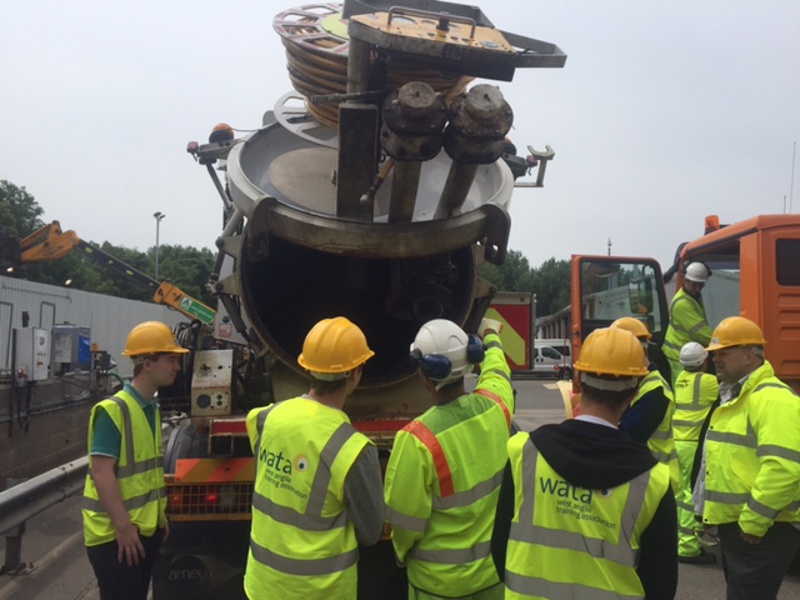 Image of men in PPE at Princes Trust Depot.