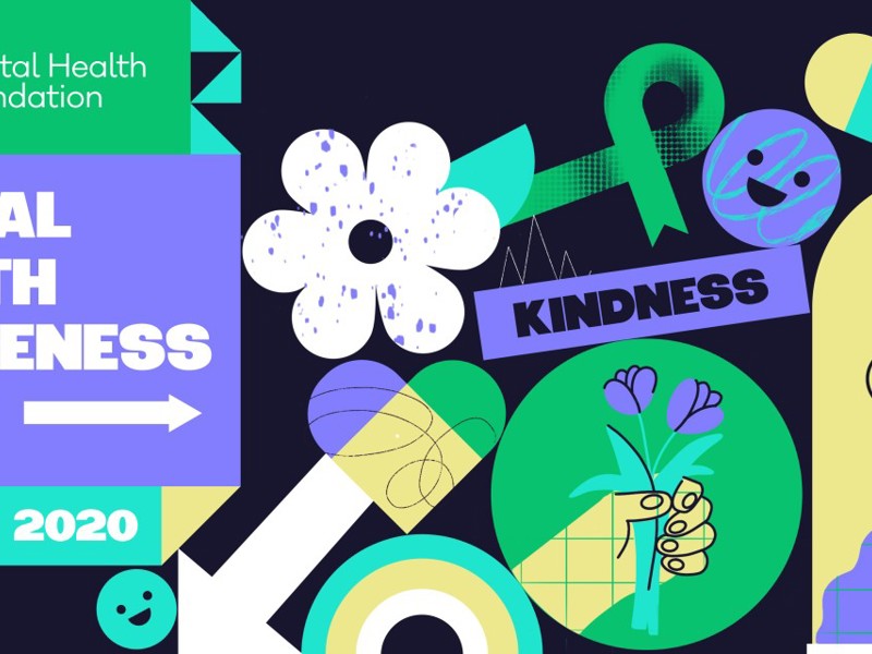 Mental health awareness week poster 2020.