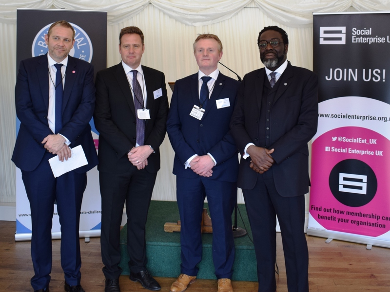 Amey attends the SEUK event.